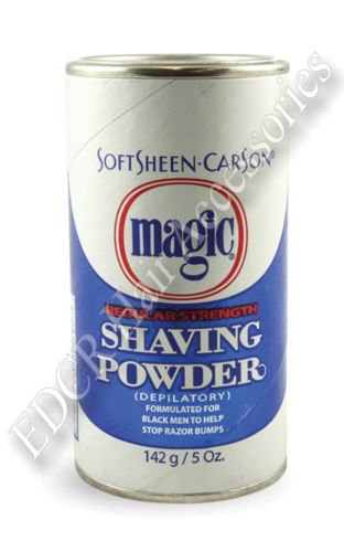 Magic Shaving Powder, Regular Strength Soft Sheen Carson 5 oz Shave