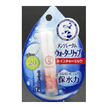 Rohto MENTHOLATUM LipCare Water Lip Moisture Milk SPF20 PA++ 4.5g