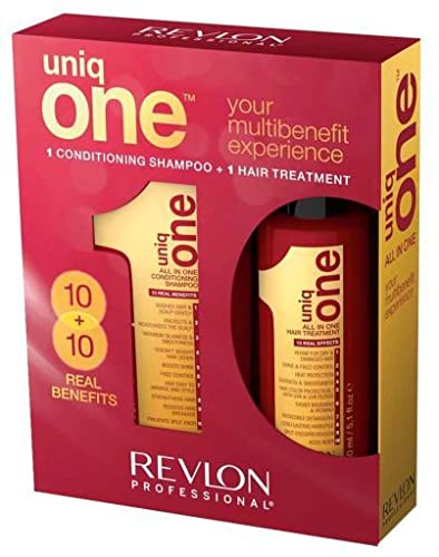 Revlon Uniq One Duo Pack Revlon Uniq One Conditioning Shampoo 300 ml/Revlon Uniq One All In One Hair Treatment 150 ml