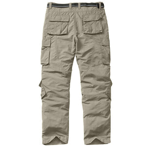 linlon Men's Outdoor Hiking Pants, Tactical Pants Lightweight Casual Work Ripstop Cargo Pants for Men with Pockets