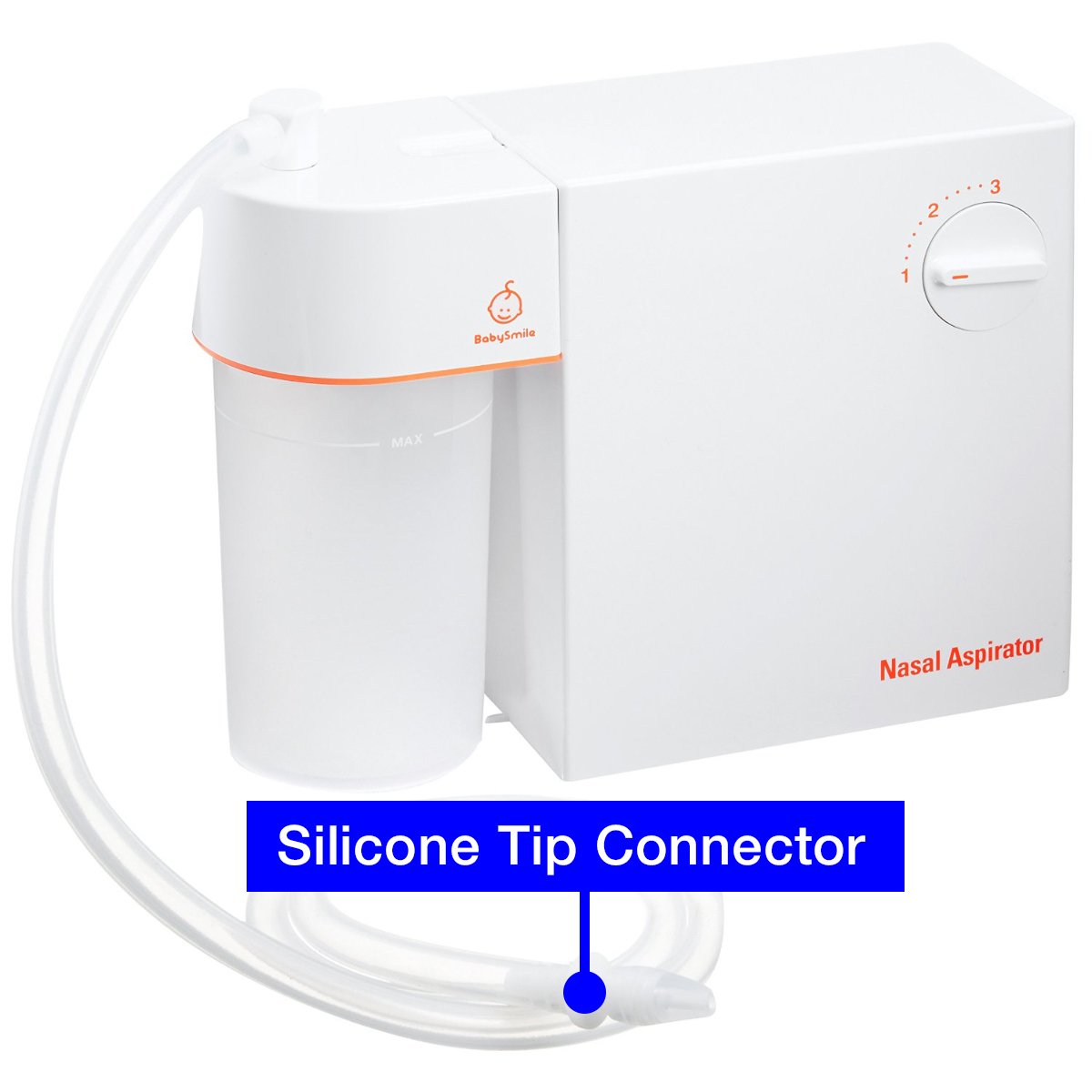 Silicone Tip Connector for BabySmile Nasal Aspirator S-502, S-503