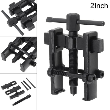 【Happy Shopping Day】OriGlam Adjustable Two Jaw Bearing Gear Puller Remover Tool, 2 Inch Carbon Steel Pump Removing Kit for Motorcycle