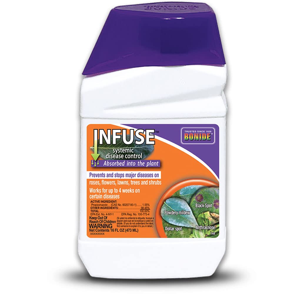 Bonide 148 Infuse Systemic Disease Control Fungicide Concentrate, 16 oz, BRNSTBLSUP