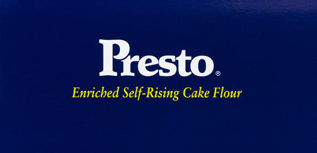 Presto Self-Rising Cake Flour With Baking Powder & Salt 80 Oz. Bag (5 Lbs.)
