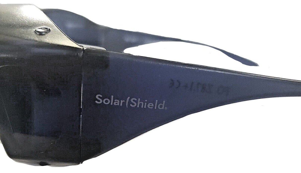 Solar Shield Fits-Over SS Polycarbonate II Smoke Sunglasses