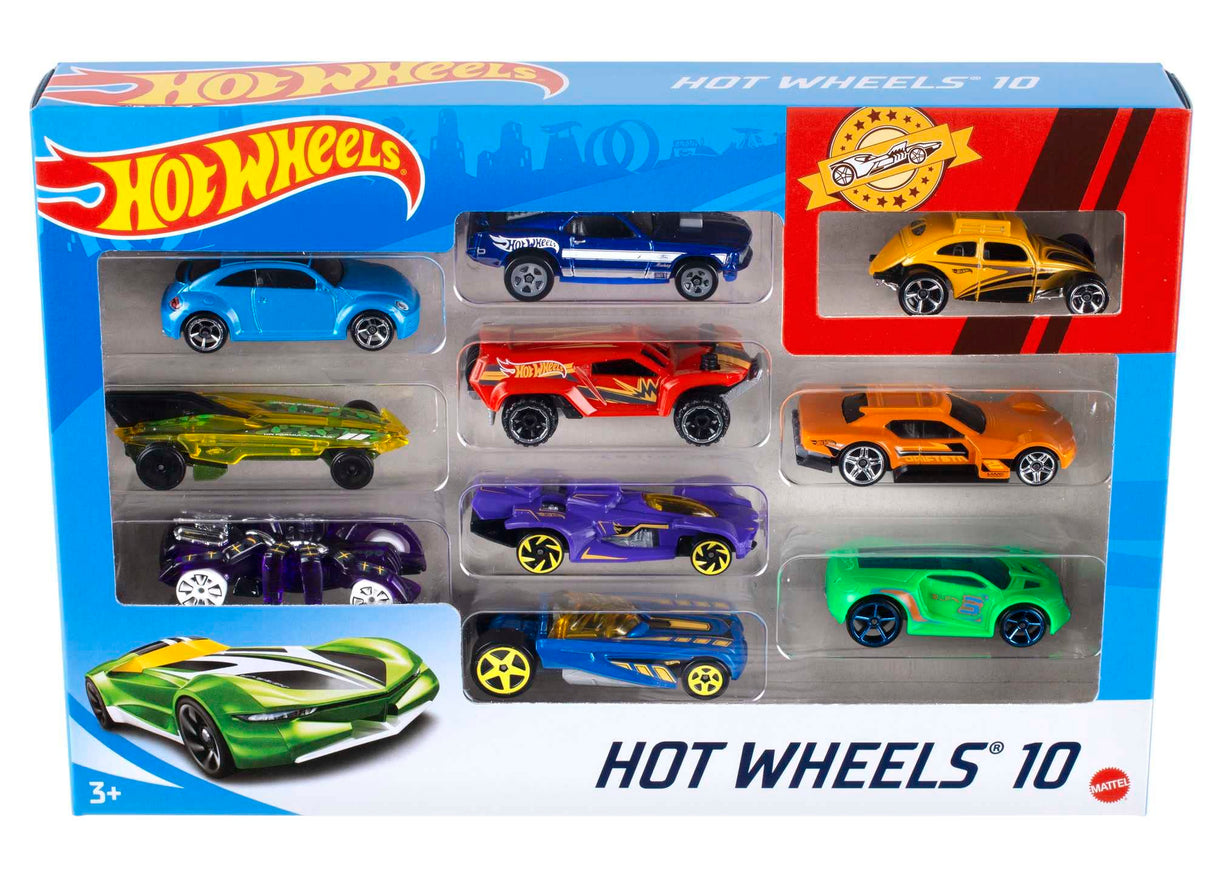 Hot Wheels 10-Pack (Styles May Vary) []