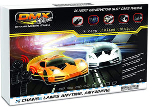 DMXSLOTS Exclusive Slot Car Racing Package (4 Cars Included)