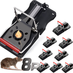 8P Mouse Traps That Work Mouse Killer for Indoor Home Snap Traps for Mice Traps for House Mousetraps