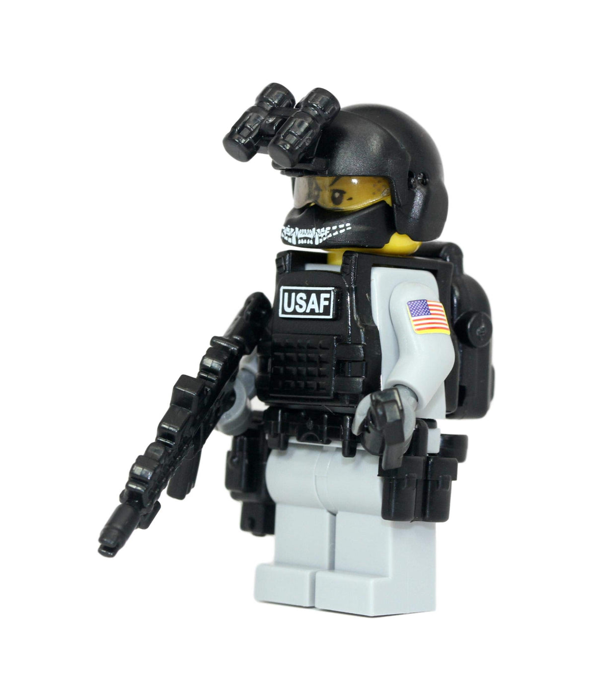 Modern Brick Warfare US Air Force PJ Commando Soldier LG Custom Minifigure