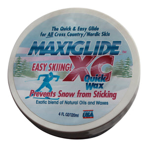 Maxiglide XC Quick Wax For all Cross Country Nordic Skis - 4fl oz container
