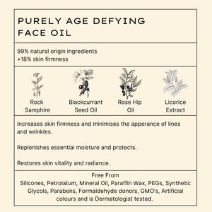 Jurlique Purely Age-Defying Firming Face Oil Anti-Aging Serum