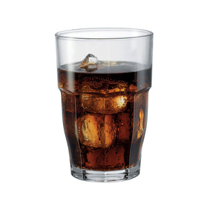 Bormioli Rocco Rock Bar 16-1/4-Ounce Stackable Beverage Glasses, Set of 6