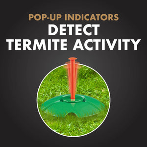 Spectracide Terminate Termite Detection & Killing Stakes, 15-Count, 6-Pack