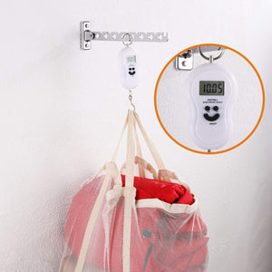 Laundry Hanger Dryer Rack Wall Mount Clothes Hanger Laundry Room Hooks Wall Mounted Clothes Rack Stainless Steel Collapsible Hangers for Clothes laundry clothes hanger rack Folding Hanger Rack 1 Pack