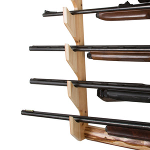 Rush Creek Creations Indoor 5 Rifle/Shotgun Wall Storage Display Rack