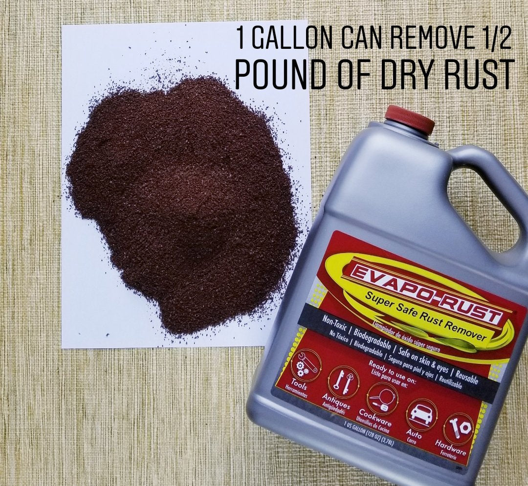 Evapo-Rust The Original Super Safe Rust Remover, Water-based, Non-Toxic, Biodegradable, 5 Gallons