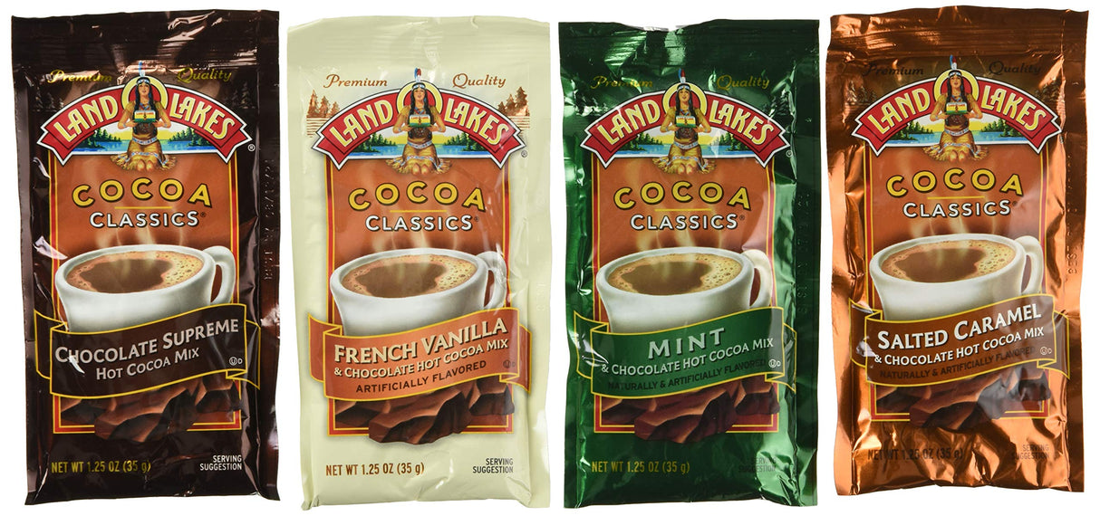 Land Lakes Cocoa Variety Pack 34Count Net Wt 42.5 Oz