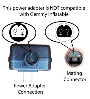 Replacement Yard Inflatable Adapter Power Supply Adaptor 12Vdc 2.5A 2500mA 2.50Amp UL or ETL Listed 12V for Home Lawn Yard Garden Holiday Inflatable Decorations