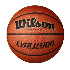 WILSON Evolution Game Basketball - Game Ball, Size 7 - 29.5"