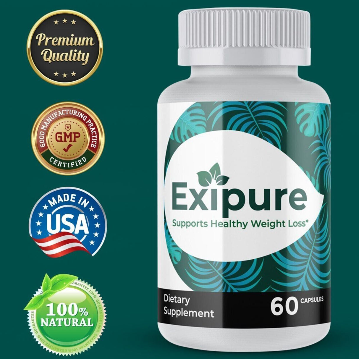 (5 Pack)  Exipure Pills, Max Strength Original Formula, Weight Management