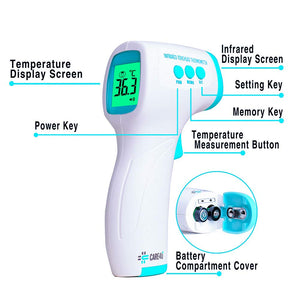 Forehead Thermometer for Adults, The Non Contact Infrared Thermometer for Fever