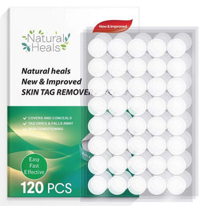 Skin Tag Remover, Skin Tag Remover Patches, 120 Large Pieces Skin tag Removal Patches, Tags Dries and Fall Away, Natural Ingredients