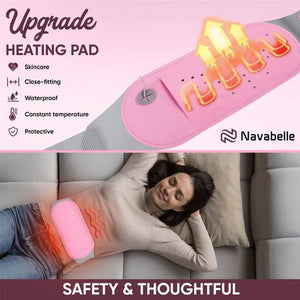 Menstrual Heating Pad, Concealable Heating Pads for Cramps, Portable Heating Pad for Cramps Menstrual, Period Heating Pad for Cramps, Cordless Heating Pad Back Pain Relief, Electric Heating Pads