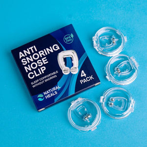 Anti Snoring Devices - Silicone Magnetic Anti Snoring Nose Clip, Snoring Solution - Comfortable and Effective to Stop Snoring 4 Pcs
